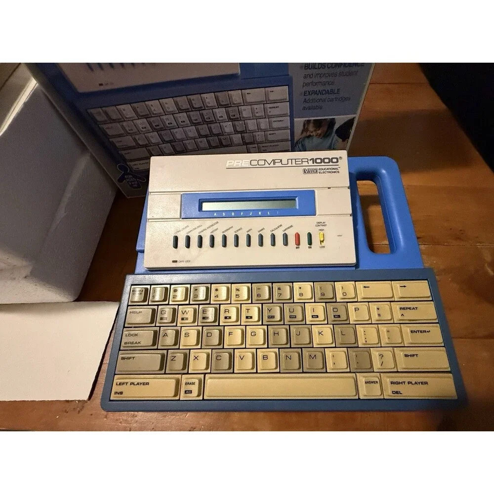 VTech PreComputer 1000 Electronic Vintage  VTech PreComp Manual 1992